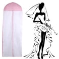 thumbnail image 3 of HEVIRGO Breathable Wedding Prom Dress Gown Garment Clothes Cover Dustproof Storage Bag, 3 of 6