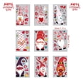 thumbnail image 3 of Clearance! A Set Of Valentine's Day Static Sticker Gnome Dwarf Glass Window Sticker, 3 of 3