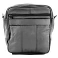 thumbnail image 4 of Cowhide Leather Men's Messenger Crossbody w Top Handle & Removable CB Strap, 4 of 10