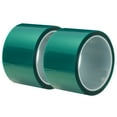 thumbnail image 1 of Cinta de Resina Cinta Adhesiva de Silicona Resistente a Alta Temperatura para Resina de Epoxy, Eliminar Residuos 2.36 Pulgadas de Ancho 108FT de Largo (Verde), 2pcs, 1 of 6