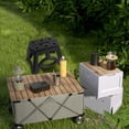 thumbnail image 5 of Ikohbadg Portable Folding Stool for Indoor and Outdoor Use, Multi-Functional Plastic Stool for Home and Travel, Lightweight and Ergonomic Design Folding Stool, Black, 5 of 5