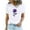 White, variant on Fartey Women's Summer Tops Fashion Valentine's Day Print Short Sleeve T Shirts Casual Basic Going Out Crew Neck Tee Shirts Novelty Florals Graphic Tees Red S-3XL