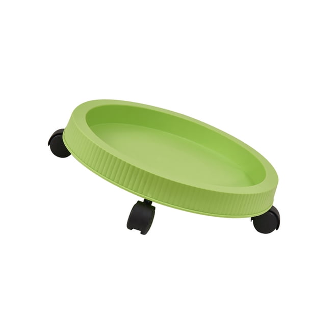 Advancent Maceta multicapa para maceta, soporte para balcón, maceta de cuatro pétalos, maceta para plantar, plataforma ligera con cuatro ruedas Jardín y Patio Azul