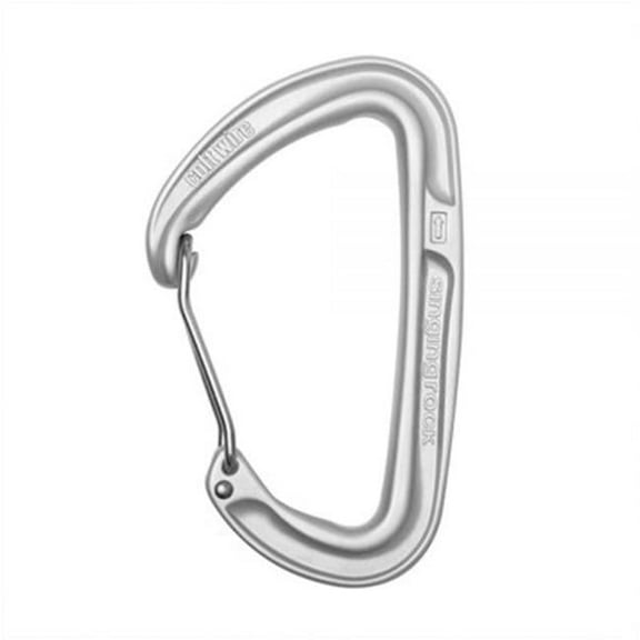 Singing Rock Colt Wire Straight Carabiner - Lightweight and Durable for Climbing Adventures
