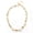Gold, variant on Faty-T Baroque Pearl Necklace for Women: Chunky Round Pearl Choker Necklace, White Pearl Beaded, Prom Wedding Bridal Bridesmaid Jewelry Gifts