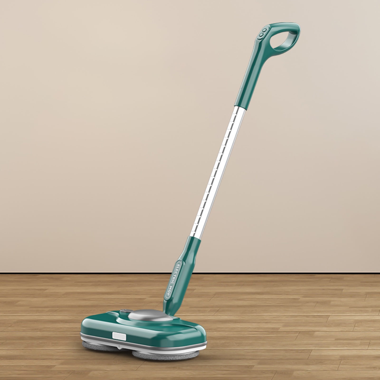 Mouliraty Electric Mop, Cordless Floor Cleaner LED Headlight and Water Sprayer, Up to 60 Mins Powerful Spin, Polisher Scrubber, Promotion on Sale