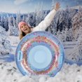 thumbnail image 4 of Packed Party 39” Luxe Inflatable Holiday Confetti Snow Tube, 4 of 7