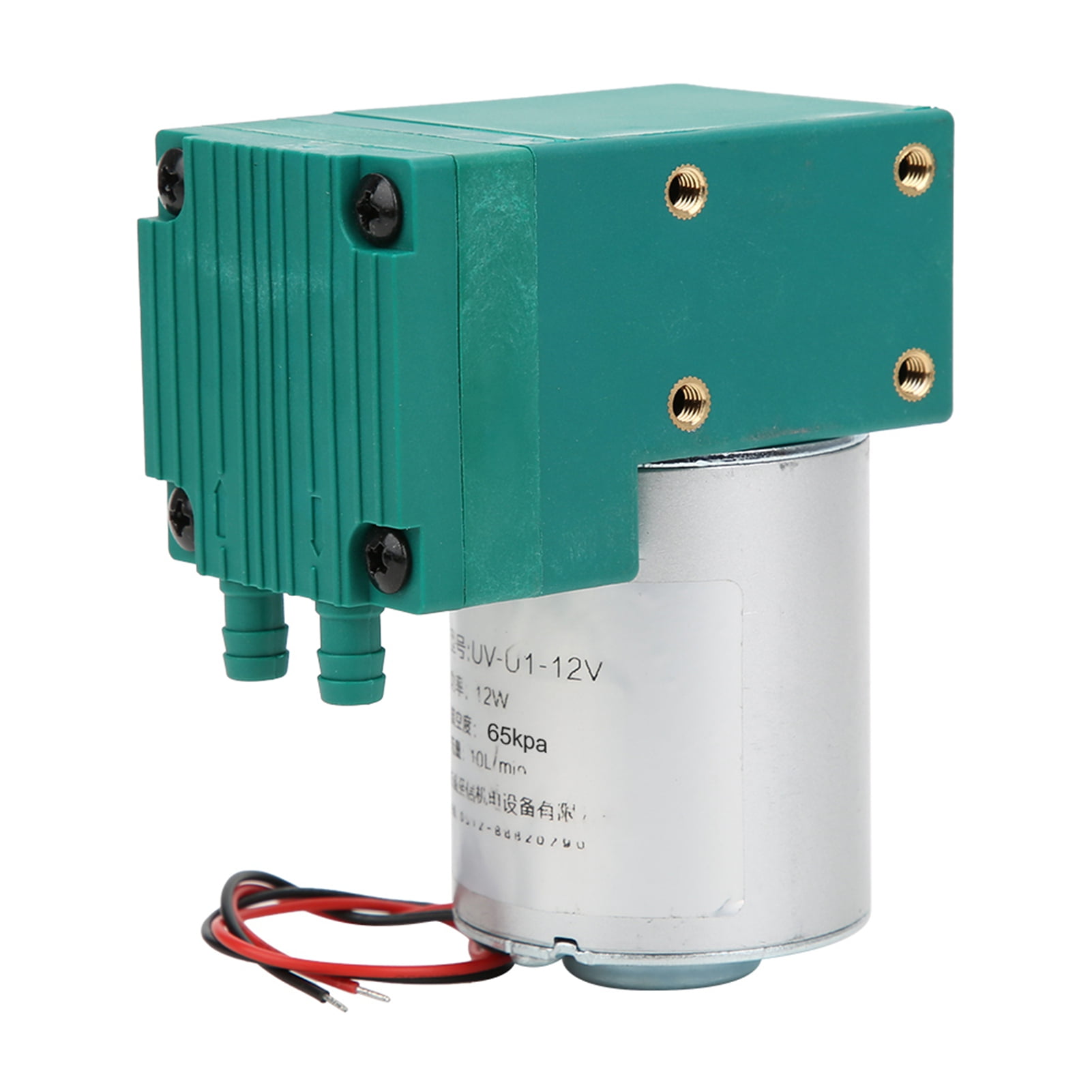 LeTkingok Mini-Vakuumpumpe – 12V/24V/220V, 12W, -70KPA Unterdruck, +150KPA Überdruck, 10L/min