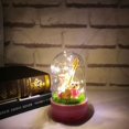 thumbnail image 2 of Romantic LED Night Lamp Copper Lamp Glass Table Lamp Fireworks LED Chain Night Lamp Guitar Bear Desk Lamp, 2 of 5