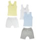thumbnail image 1 of Los chicos de camisetas sin mangas y pantalones Cortos - Pequeño Bambini CS_0331S, 1 of 1