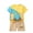 P6 Yellow2, variant on Gbsyewxs Boys Outfits Sets 2 Piece Short Sleeve Crew Neck Tops And Shorts Cartoon Print Casual Summer Toddler Outfits Orange Size 2-3 Years