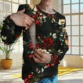 thumbnail image 3 of Edvintorg Maternity Sweatshirts for Women Long Sleeve Winter Round Neck Casual Pullover Maternity Tops with Zipper Nursing Shirts for Breastfeeding, 3 of 5