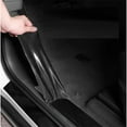 thumbnail image 2 of Accessories Carbon Fiber Vinyl Car Door Sill Scuff Cover Plate Sticker Protector, 2 of 8