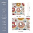 thumbnail image 2 of Yayeee Toggle Light Switch Wall Plate 2-Gang 4.56"x4.48" Decorative Outlet Cover, Pink Donut, 2 of 7