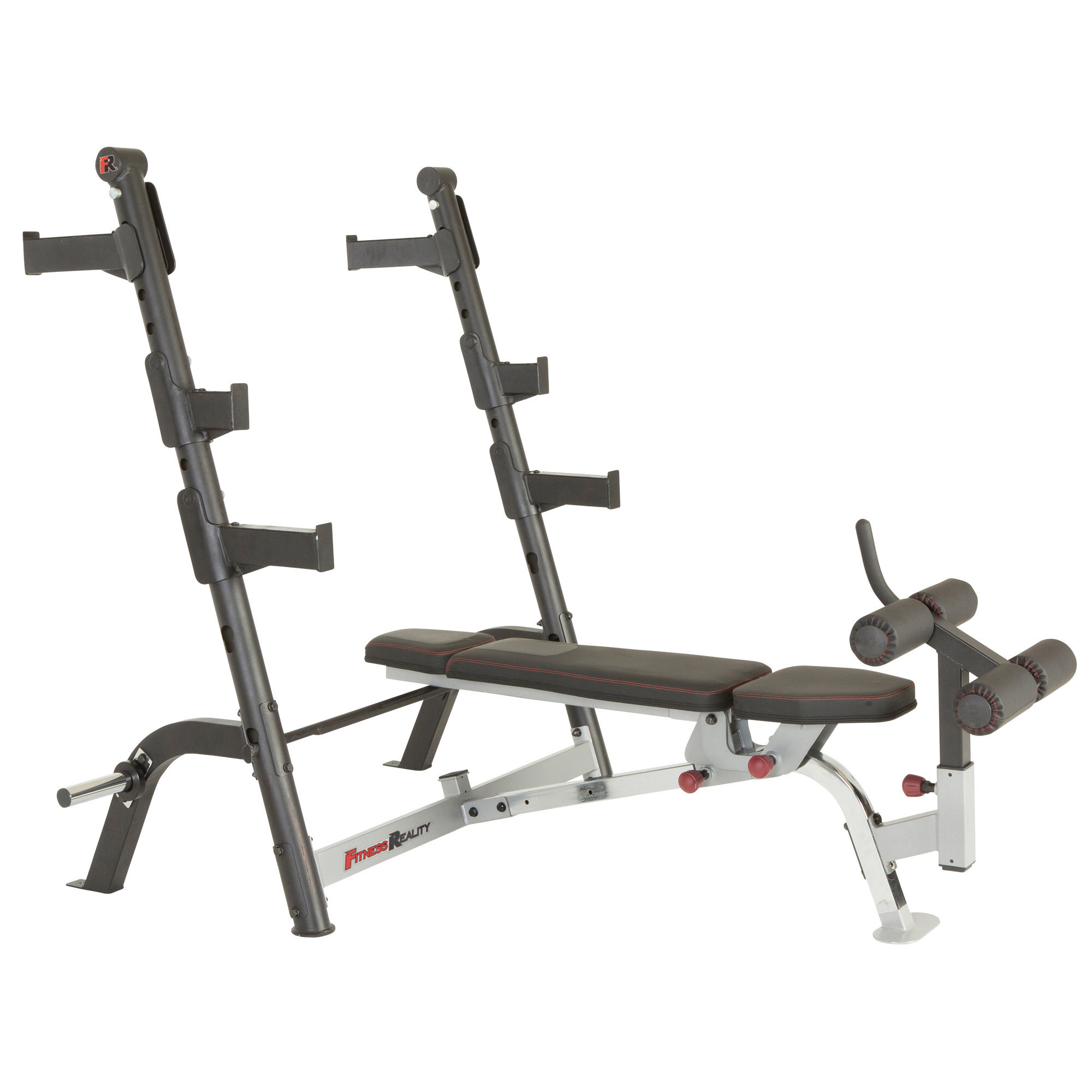 FITNESS REALITY X-Class Olympic Weight Bench with Detachable Leg Hold-Down