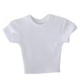 thumbnail image 1 of Tachiuwa 1:6 Action Figures Tight T Shirt Cosplay Strong Muscle Men Body Model Clothes white, 1 of 9