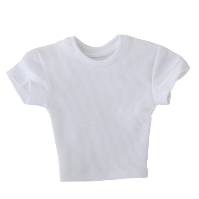 Tachiuwa 1:6 Action Figures Tight T Shirt Cosplay Strong Muscle Men Body Model Clothes white