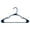 Blue Sapphire, variant on Mainstays Plastic Notched Adult Hangers for Any Clothing Type, Arctic White 100 Count