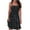 Black, variant on Odeerbi Dresses for Women 2024 Casual Dresses Bohemian Style Strapless Elastic Band Dress Sleeveless Floral Print Dress Red