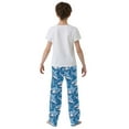 thumbnail image 3 of ALAZA Pajama Pants Cartoon Sharks Pj Bottoms Sleepwear Lounge with Pockets L, 3 of 8