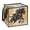 A Black Horse With Golden Armor, variant on Collapsible Storage Basket Laundry Hamper Portable Organizer Bin For Home Storage Black Doberman