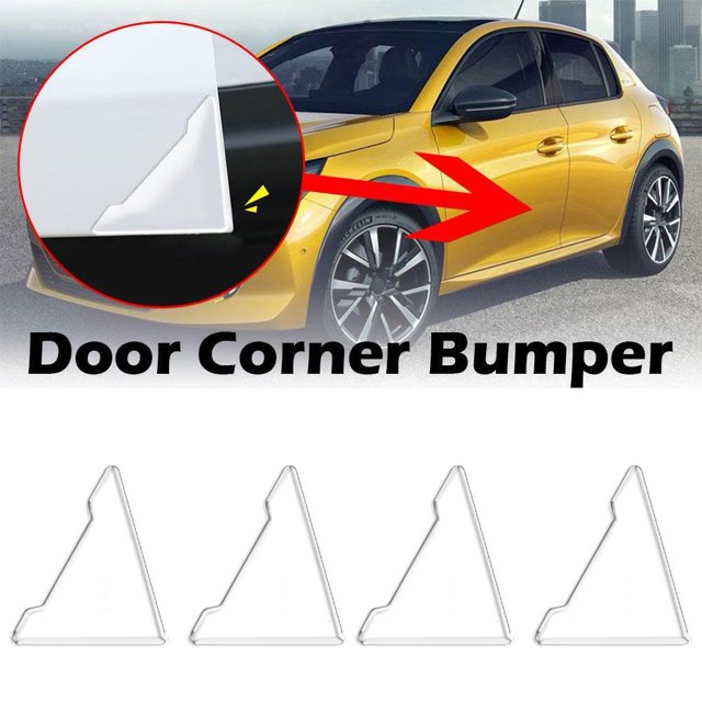 2pcs Auto Porte Garde-Bord Pad Anti-Rayures Protéger les Accessoires de Voiture Autocollant