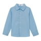 thumbnail image 3 of Gibobby Blusas Elegantes Para Niños Camisas de vestir informales de manga larga con botones y botones para niño(Azul, 8-9 Años), 3 of 4
