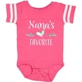 thumbnail image 3 of Inktastic Nana's Favorite- Heart Grandchild Boys or Girls Baby Bodysuit, 3 of 5