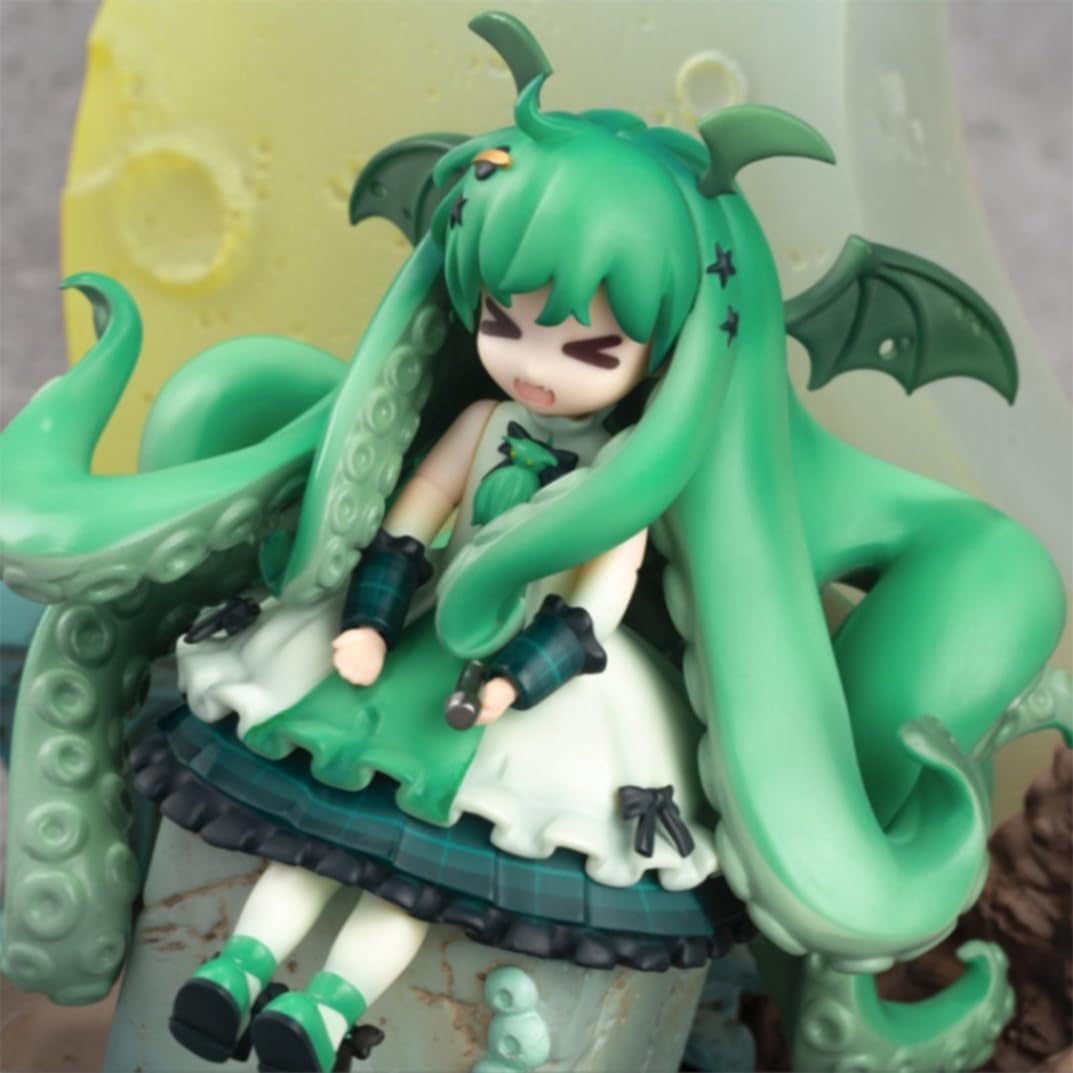 New Luminescence Cthulhu Roo lee ah (cute Ver) Character Anime Model Statue Action Figures Desktop Ornament Popular Decorations Fan Souvenirs Creative Gift Collectable