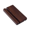 thumbnail image 1 of Soporte para Teléfono de Madera Soporte para Teléfono Soporte para Exhibición, Diseño Simple, Soporte para Teléfono con Base de Escritorio Portátil So Madera Wengué Hugo Soporte para teléfono, 1 of 10