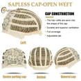 thumbnail image 6 of Creamily Short Blonde Bob Wig for Everyday Women – Instant Style Blonde Mix Brown Roots, Lightweight and Breathable for Daily Wear, 6 of 11