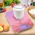 thumbnail image 7 of High Precision Digital Kitchen Scale Tempered Glass Food Scale Multifunction Scale Small Kitchen Appliances Pink Heart-shaped Tree, 7 of 7