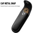 thumbnail image 5 of Funda de cuero de alta calidad para cuchillos, funda con cierre a presión y presilla para cinturón para cuchillos plegables de 5", durabilidad robusta para actividades al aire libre, diseño portátil,, 5 of 5