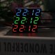 thumbnail image 4 of Reloj Eléctrico Para Coche, Temporizador Digital, Reloj De Temperatura Led, Termómetro, Voltímetro, Pantalla Led, Reloj Digital, Luz Verde, Azul Y Roja Noticed VI008628-01, 4 of 5