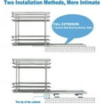 thumbnail image 3 of OCG 2 Tier Pull Out Spice Rack Organizer 6.3"W x 10.4"L x 10"H, 3 of 6