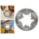 thumbnail image 5 of Tapa para vela de tarro retro, fundas para velas, pantalla que se quema de manera uniforme y estable. Plata, 5 of 7
