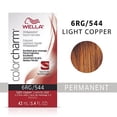 thumbnail image 3 of Tinte líquido permanente para cabello Wella Color Charm 544 6RG Cobre claro 1.42 oz, 3 of 3