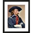 thumbnail image 2 of Civil War Portrait of General George Armstrong Custer, Framed Art Print Wall Art by Stocktrek Images Sold by Art.Com, 2 of 5