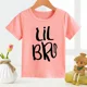 thumbnail image 3 of Camiseta para niños Big Brother Saurus Camiseta para niños con letras estampadas Big Brothers Big Sisters Camisetas Stranger Things Camiseta Huggy Wuggy, 3 of 5