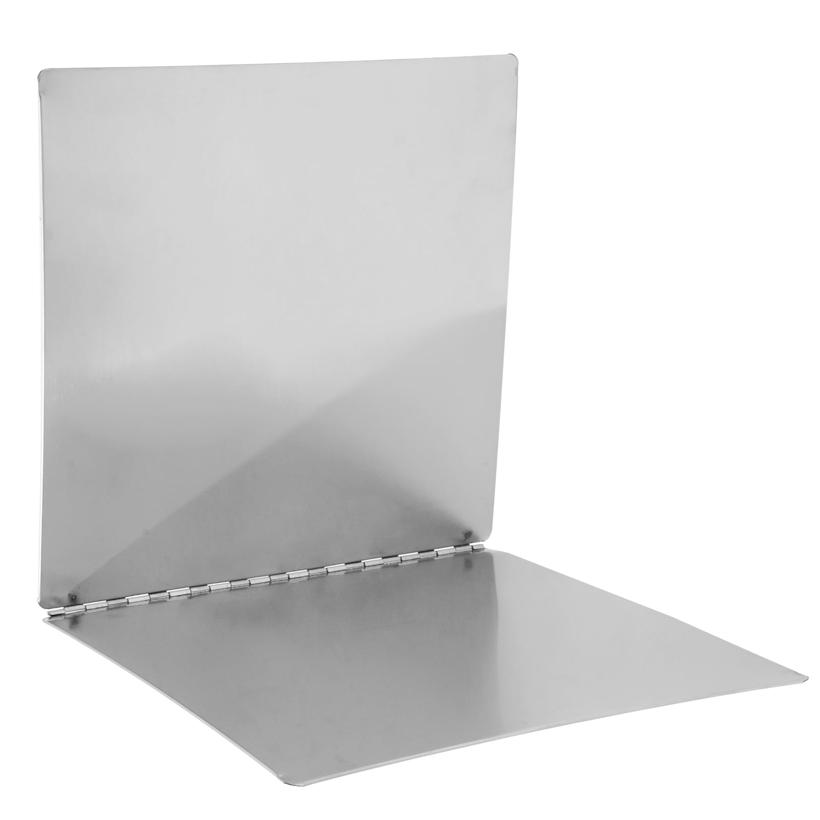 LEXSOMEO Stainless Steel 2-side Splatter Guard for Stove Foldable Oil Splatter Screen Back-splash Protector Heat Insulation Board for Frying Pan