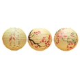 thumbnail image 2 of 6 Linternas de Papel Chinas, 12 Pulgadas, Estilo Oriental , Decorativas, para Fiestas, Redondas (Ciruela Sin LáMpara), 2 of 5