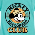 thumbnail image 3 of Disney - Little Explorers Club - Toddler & Youth Girls Short Sleeve Graphic T-Shirt, 3 of 5