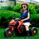 thumbnail image 5 of Moto Electrica Bluelander, Infantil, Motocicletas para Niños y Niñas, con Luces Led, Rojo, 5 of 5