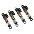 thumbnail image 4 of Shock Absorbers, Aluminum Alloy Front And Rear Shock Absorbers  CNC Machined  For 1/24 Remote Control Car Black, 4 of 8