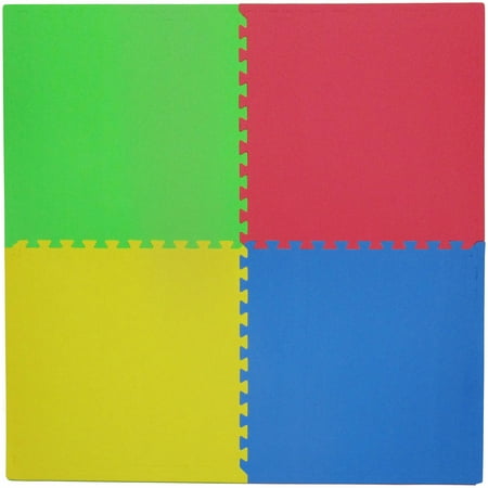 UPC: 0082072509834 | Tadpoles 24 Playmat Set 4pc Multi/Primary
