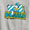 thumbnail image 3 of Disney - Leaning Donald Duck With Nametag  - Toddler & Youth Crewneck Fleece Sweatshirt, 3 of 5