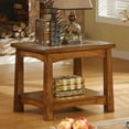 thumbnail image 3 of Riverside Furniture Craftsman Wood Home Side Table in Americana Oak, 3 of 8