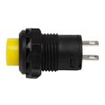 thumbnail image 3 of Plastic Diy Instant Button Metal Mini Push Button (yellow) (1pcs), 3 of 5