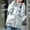 Silver, variant on Patlollav Women Coats Plus Size Zipper Long Sleeve Warm Jackets Coat