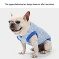 thumbnail image 4 of Dog Cooling Shirt V Neck Design Breathable Fabric For Active Pets Hot Weather Outdoor Adventures Beach Walks Color Large, 4 of 9
